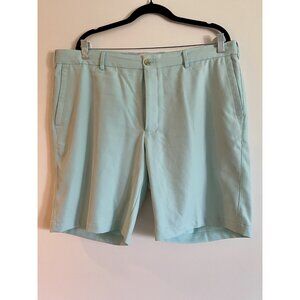 Peter Millar Shorts Mens 38 Green Golf Outdoor - Excellent